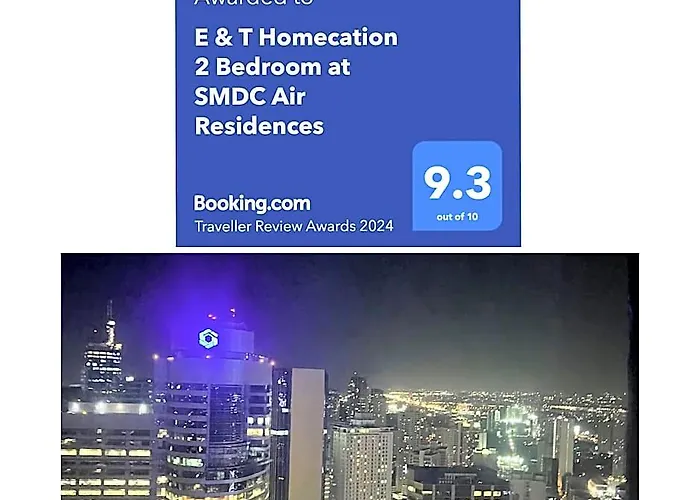 E & T Homecations 2 Bedroom At Smdc Air Residences マニラ市